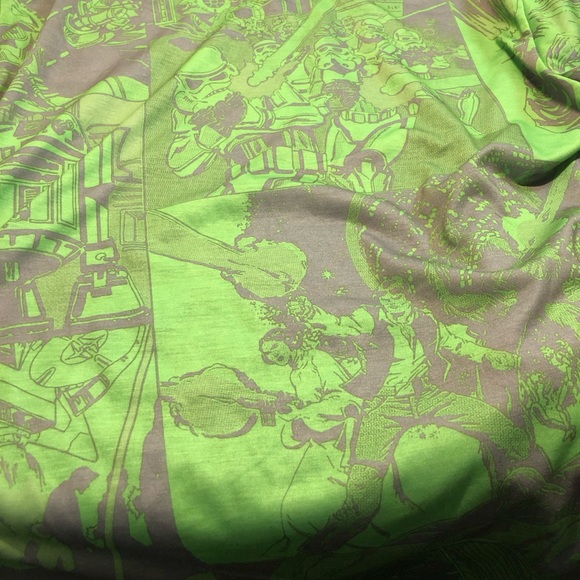 Star Wars Boba Fett All over Print T-Shirt Large - Picture 7 of 9